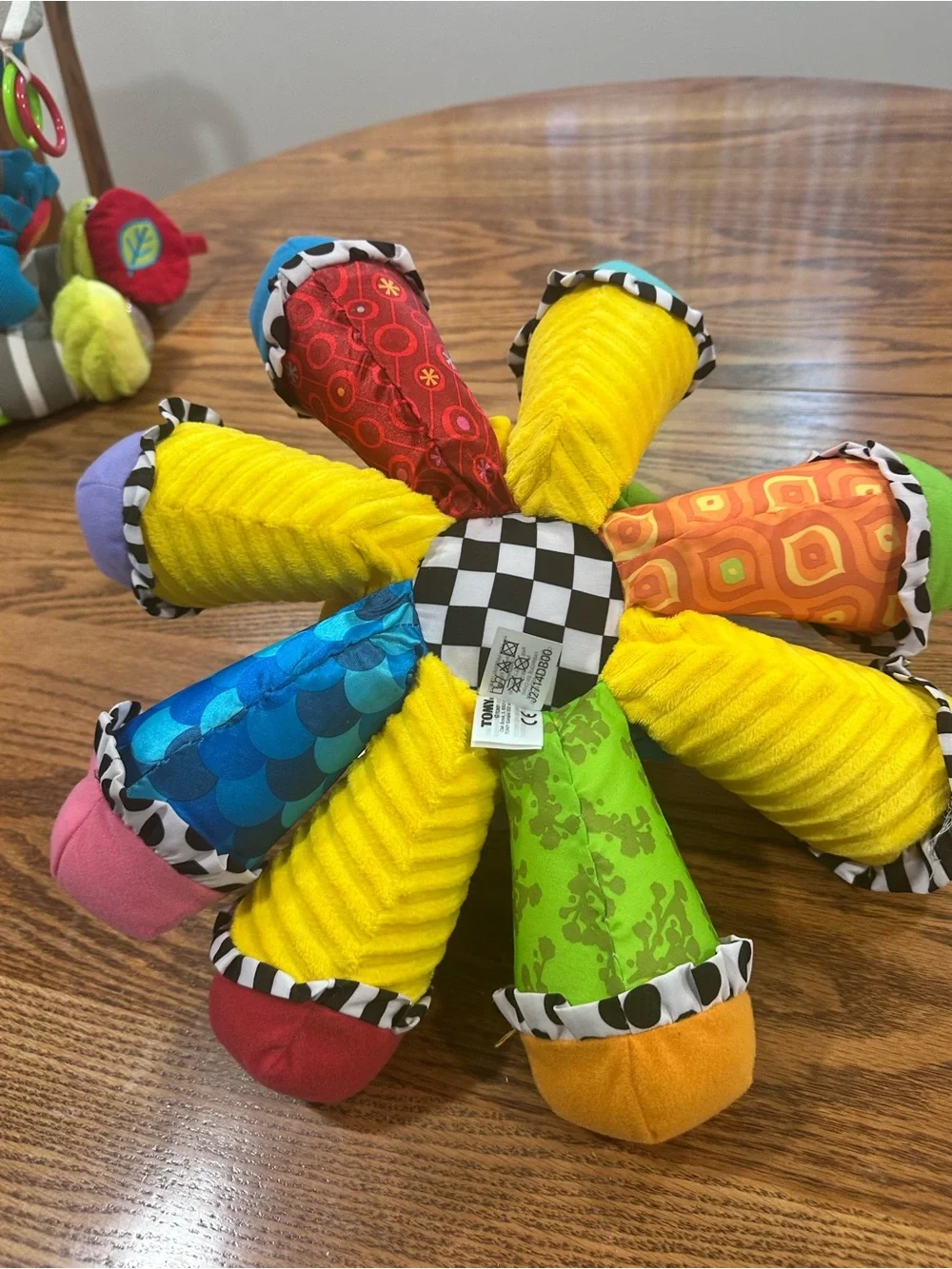 TOMY Lamaze Octotunes Musical Octopus & Dolce Activity Zebra Zeddy 2pc Lot